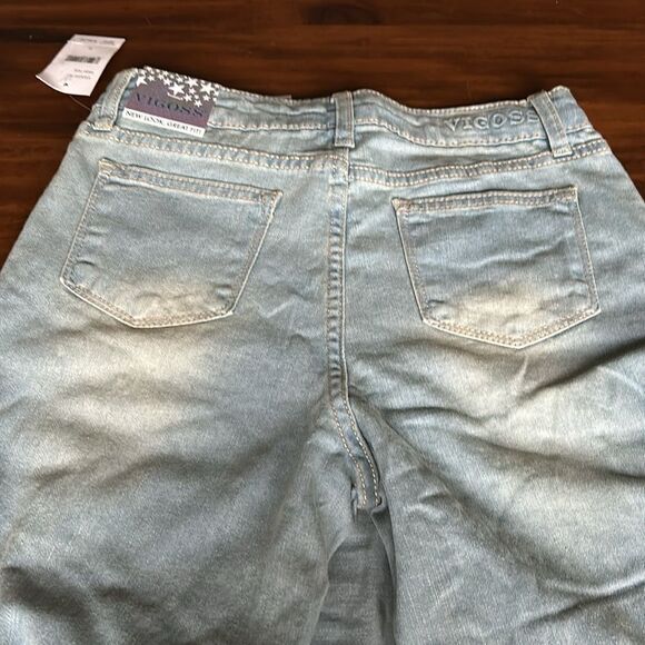 Vigoss Girls Blue, Skinny Jeans Size 14 Adjustable Waistband Stitch Fix NWT - Picture 12 of 16